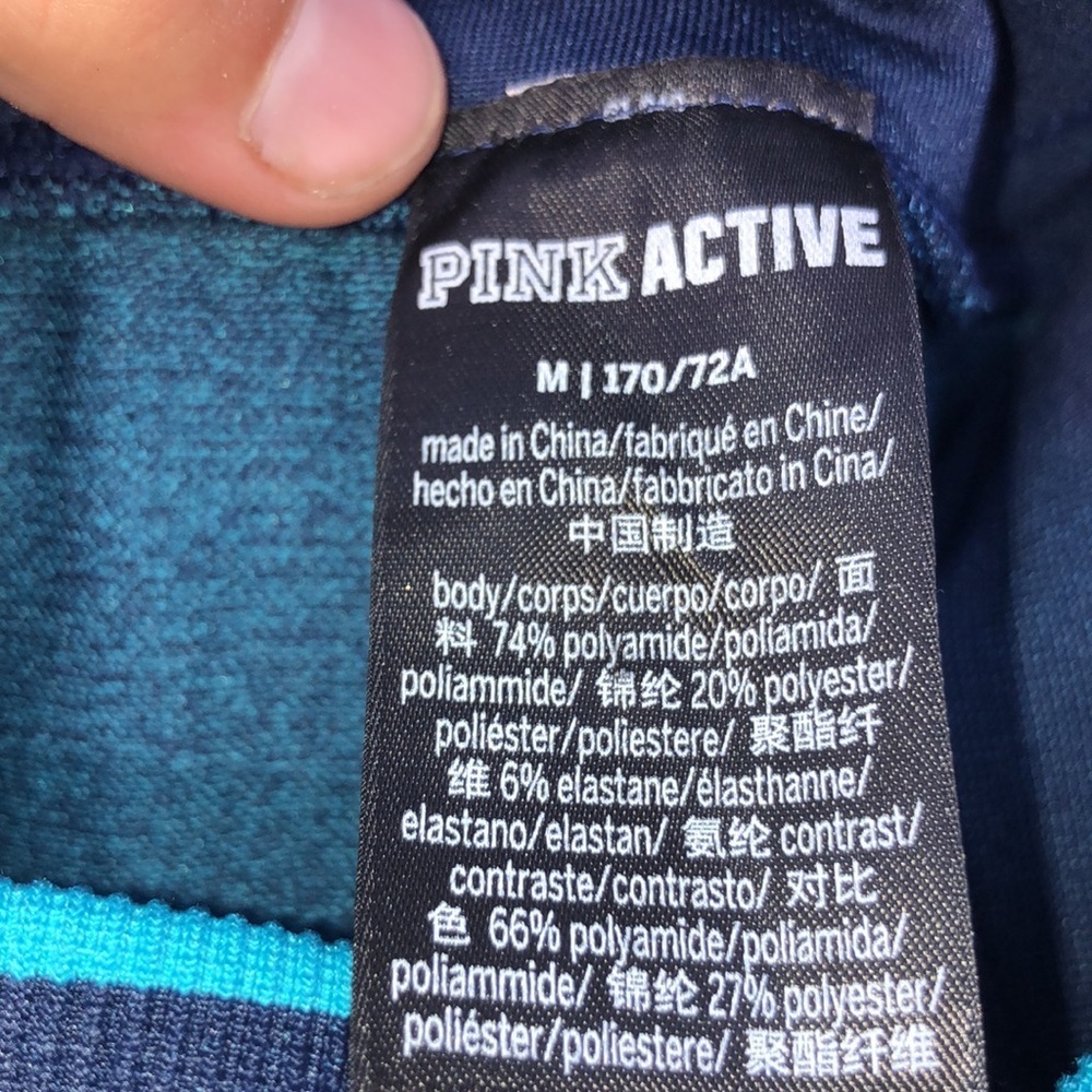 Pink Victoria’s Secret active clothing size medium blue active clothing … - Picture 9 of 10